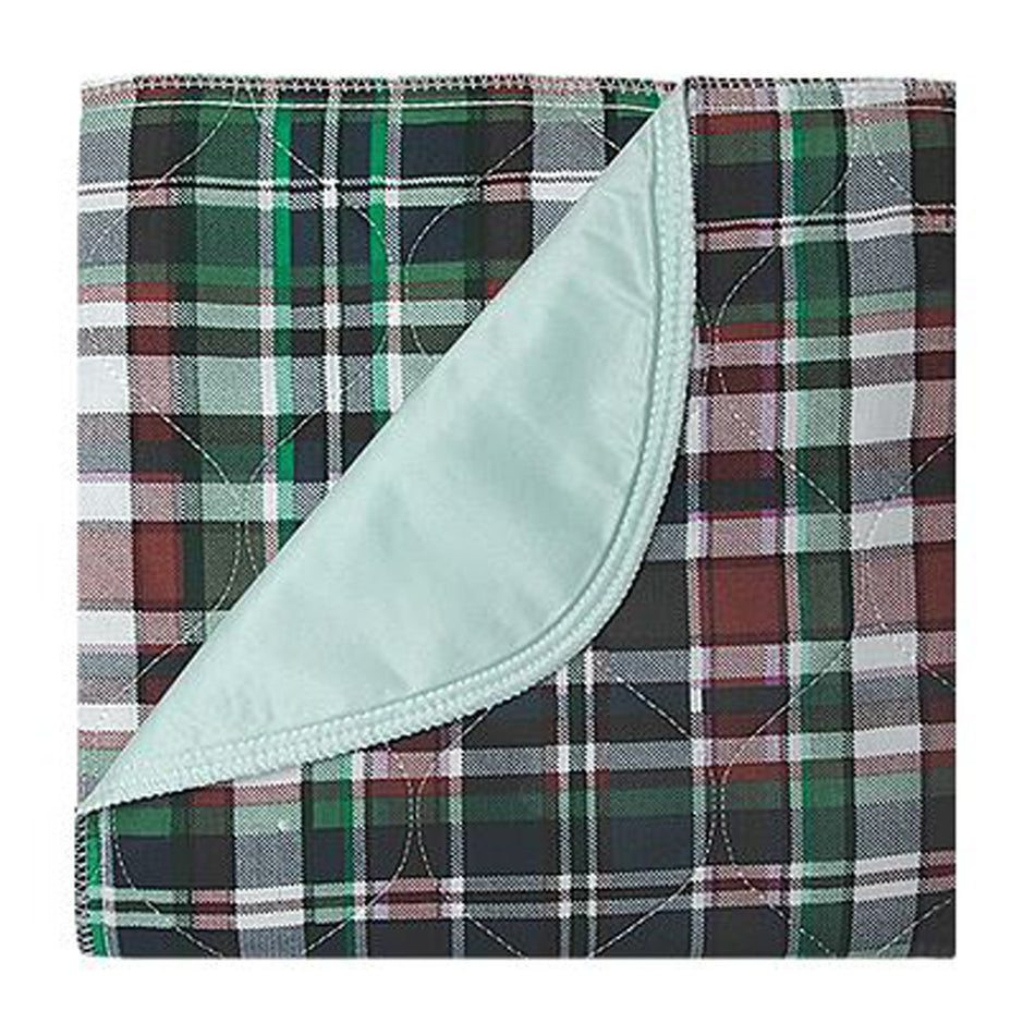 Beck's Classic Underpads, Moderate Absorbency, 3-Layer Construct, 5-Thread Stitch, Napa Blue-Reusable Underpad 34 X 36 Inch Polyester / Rayon Moderate Absorbency