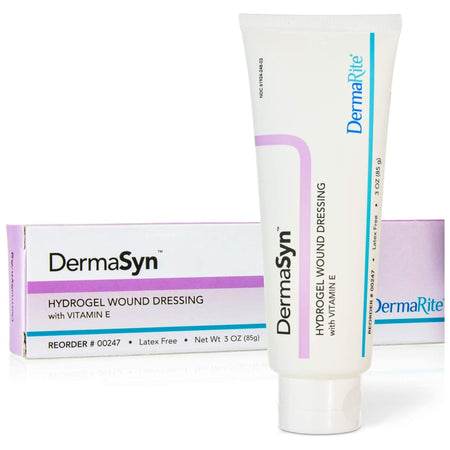 DermaSyn Wound Dressing Gel, 3 oz.-Hydrogel Wound Dressing Dermasyn 3 oz. Gel / Amorphous NonSterile