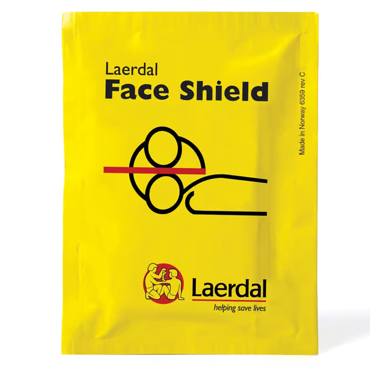 Laerdal® CPR Face Shield CPR Barrier - Respiratory>CPR Face Shields - Laerdal Medical