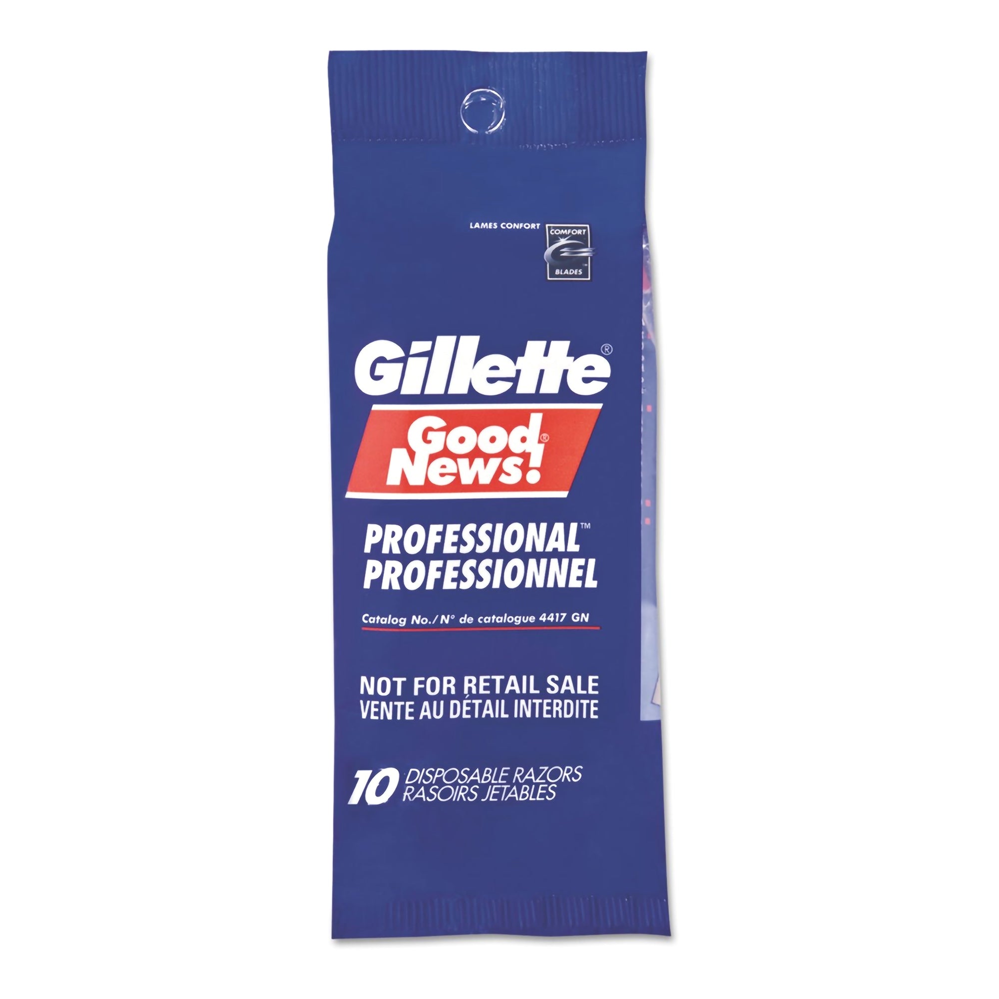 Gillette Good News Disposable Razor-Personal Razor with Lubricating Strip Gillette Good News Single Edge Twin Blade NonSterile Disposable