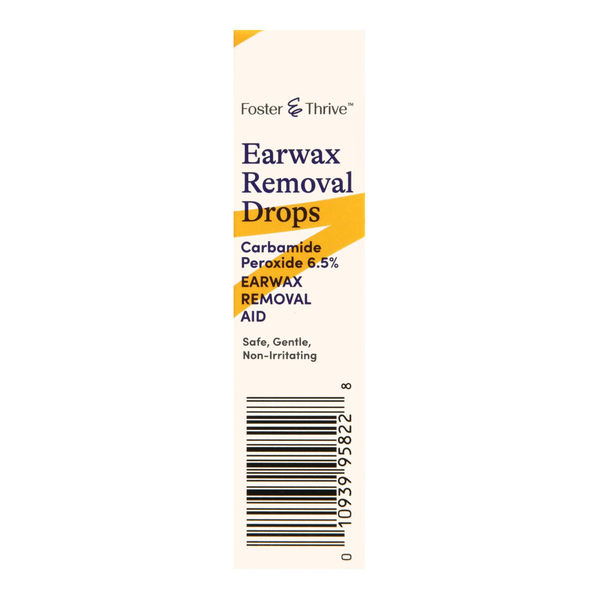 Ear Wax Remover Foster & Thrive™ 0.5 oz. Otic Drops 6.5% Strength Carbamide Peroxide