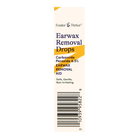 Ear Wax Remover Foster & Thrive™ 0.5 oz. Otic Drops 6.5% Strength Carbamide Peroxide