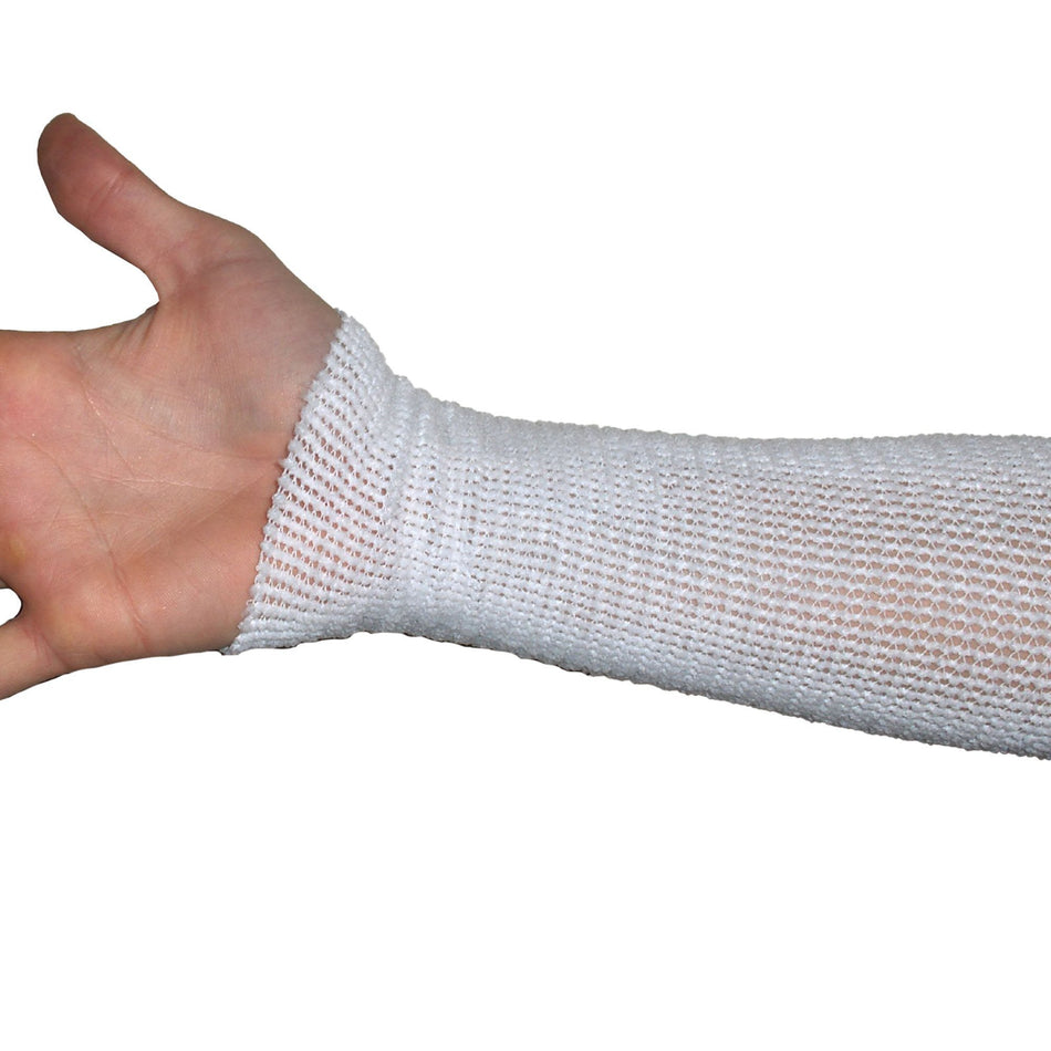 EdemaWear Compression Stockinette-Compression Stockinette EdemaWear Small White Wrist to Shoulder / Foot to Knee
