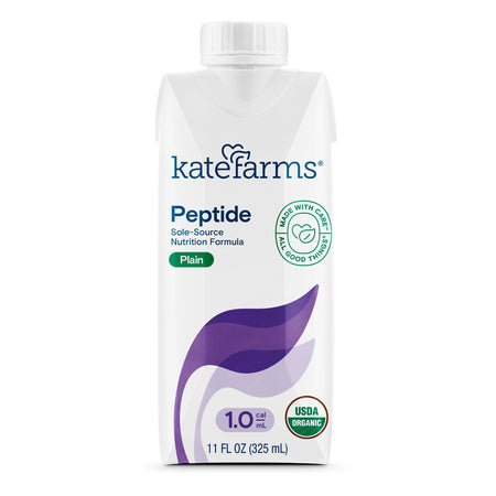 Kate Farms® Peptide 1.0 Sole-Source Nutrition Formula, 11-ounce carton - Nutritionals and Feeding Supplies>Nutritionals>Or...