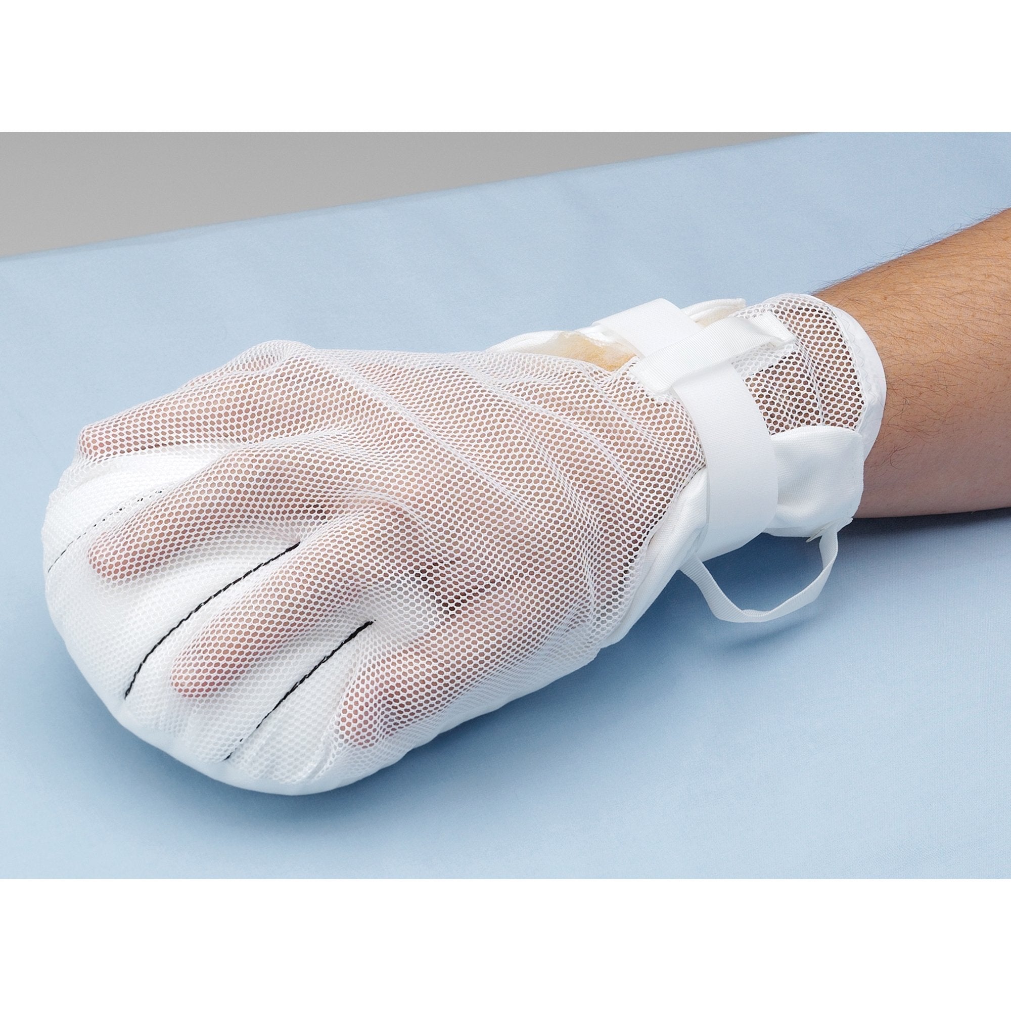 Posey Finger Control Mitts-Hand Control Mitt Posey One Size Fits Most Hook and Loop Closure 1-Strap