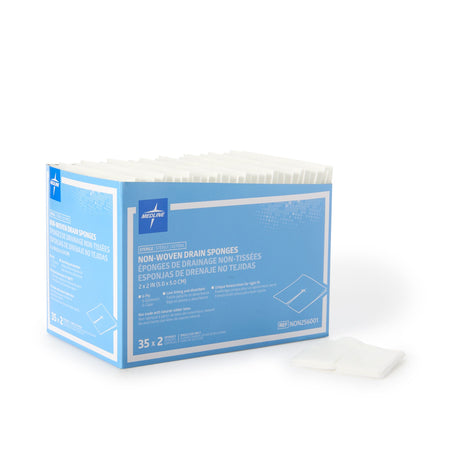 I.V. Sponge Medline 2 X 2 Inch 6-Ply Sterile 2 per Pack - Wound Care>General Wound Care>General Purpose Dressings>Gauze Dr...