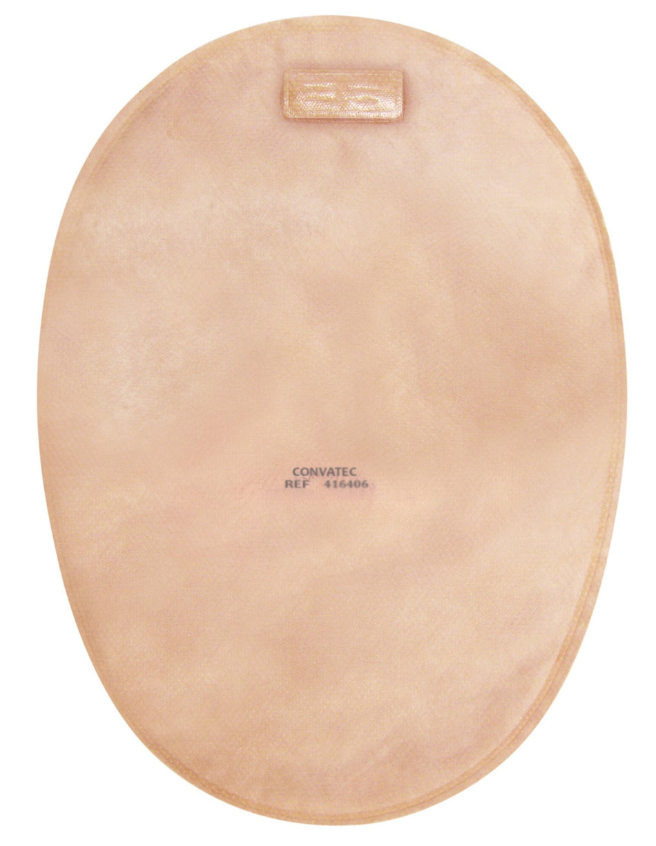 The Natura� + Two-Piece Closed End Beige Filtered Ostomy Pouch, 8 Inch Length, 1� Inch Flange-Ostomy Pouch The Natura� + Two-Piece System 8 Inch Length Closed End