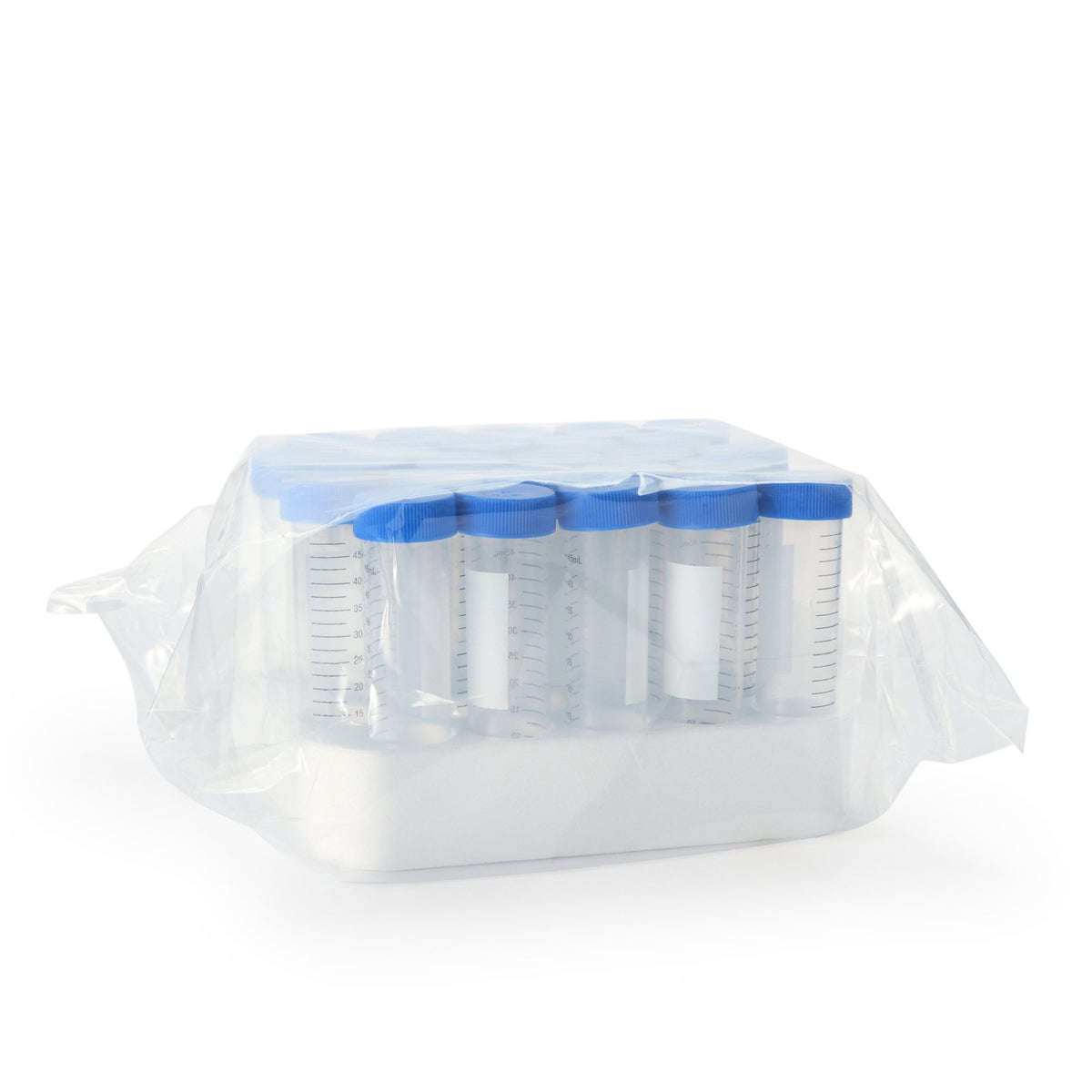 McKesson Conical Bottom Centrifuge Tube, 30 x 115 mm-McKesson Centrifuge Tube Plain 50 mL Screw Cap Polypropylene Tube
