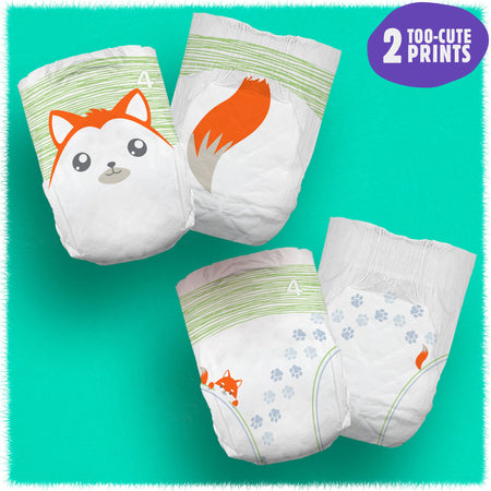Cuties Complete Care Diaper, Size 4-Unisex Baby Diaper Cuties Complete Care Size 4 Disposable Heavy Absorbency