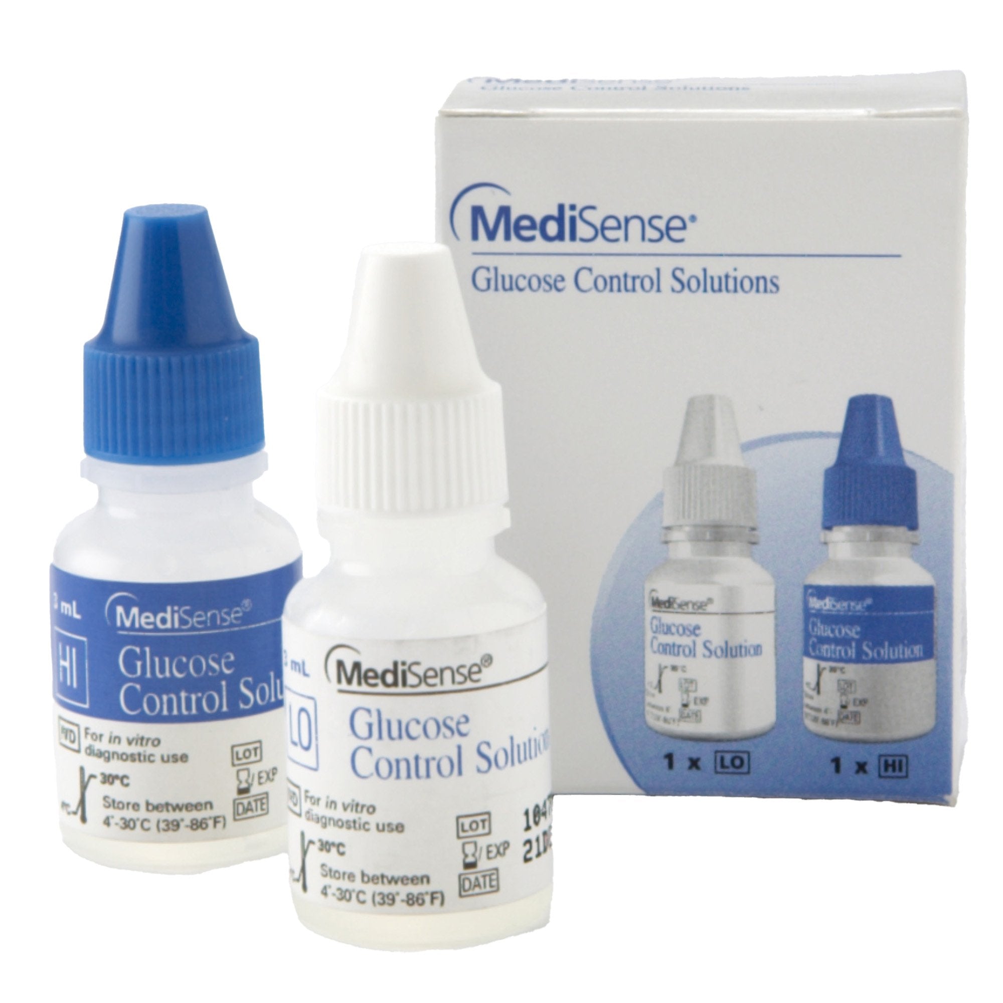 Precision MediSense Glucose Control Solution-Blood Glucose Control Solution Precision 2 X 0.5 oz. Level 1 & 2