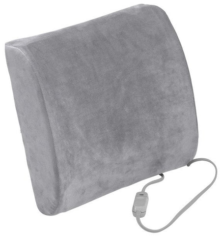 Comfort Touch Lumbar Support Cushion-Lumbar Support Cushion with Heat Comfort Touch 12-4/5 W X 12-1/5 L X 4-1/10 D Inch Foam