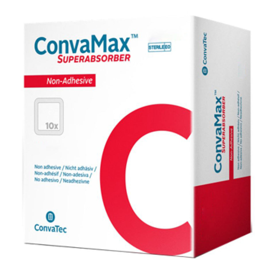 ConvaMax� Superabsorber Super Absorbent Dressing, 8 x 12 Inch-Super Absorbent Dressing ConvaMax� Superabsorber 8 X 12 Inch Rectangle