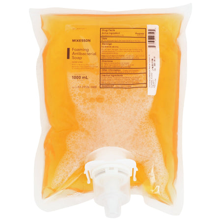 McKesson Clean Scent Foaming Antibacterial Soap, 1000 mL Refill Bag - Personal Hygiene>Skin Care>Soaps - McKesson Brand