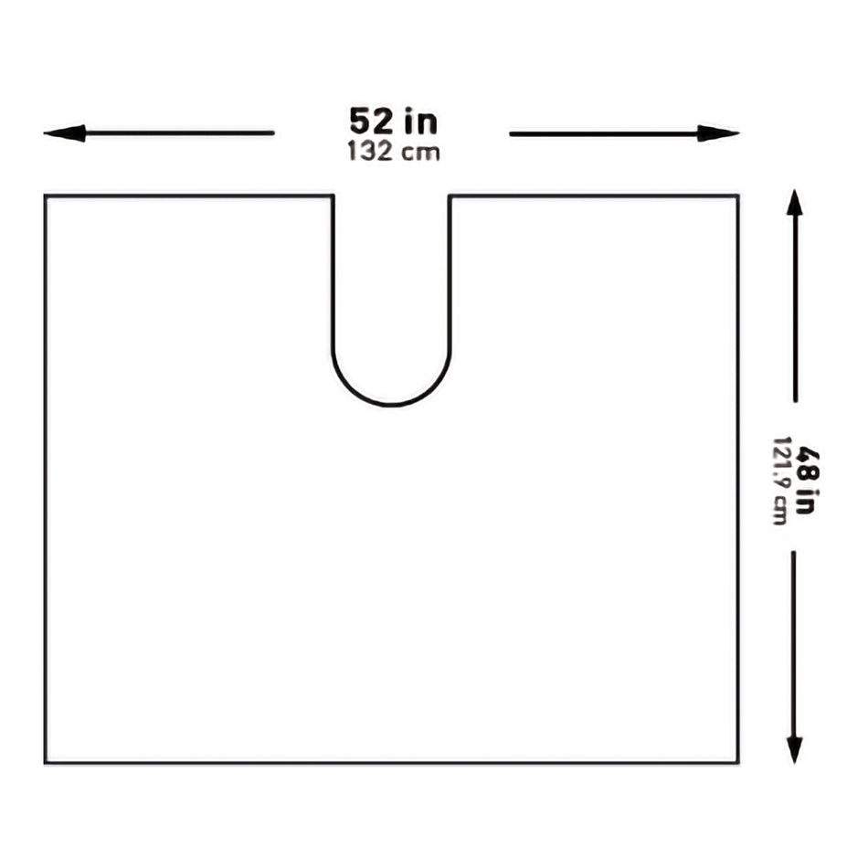 McKesson Sterile Impervious U-Drape, 52 x 48 Inch-Orthopedic Drape McKesson Impervious U-Drape 52 W X 48 L Inch Sterile