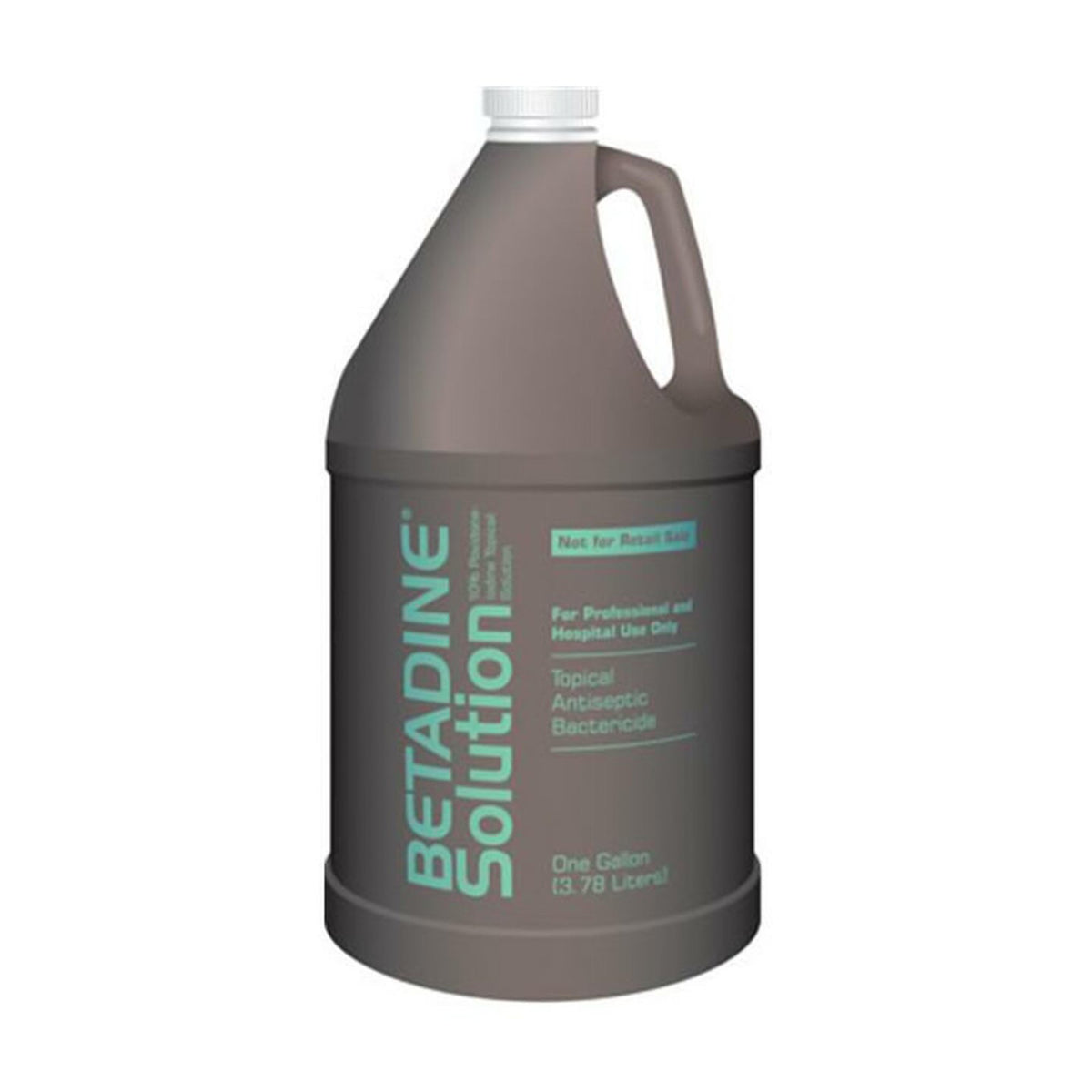 Betadine Topical Antiseptic Solution, 1-gallon jug-Skin Prep Solution Betadine 1 gal. Jug 10% Strength Povidone-Iodine NonSterile