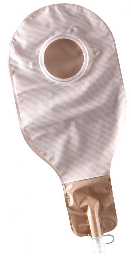 Sur-Fit Natura� Drainable Opaque Filtered Colostomy Pouch, 14 Inch Length, 2� Inch Flange-Colostomy Pouch Sur-Fit Natura� Two-Piece System 14 Inch Length Drainable