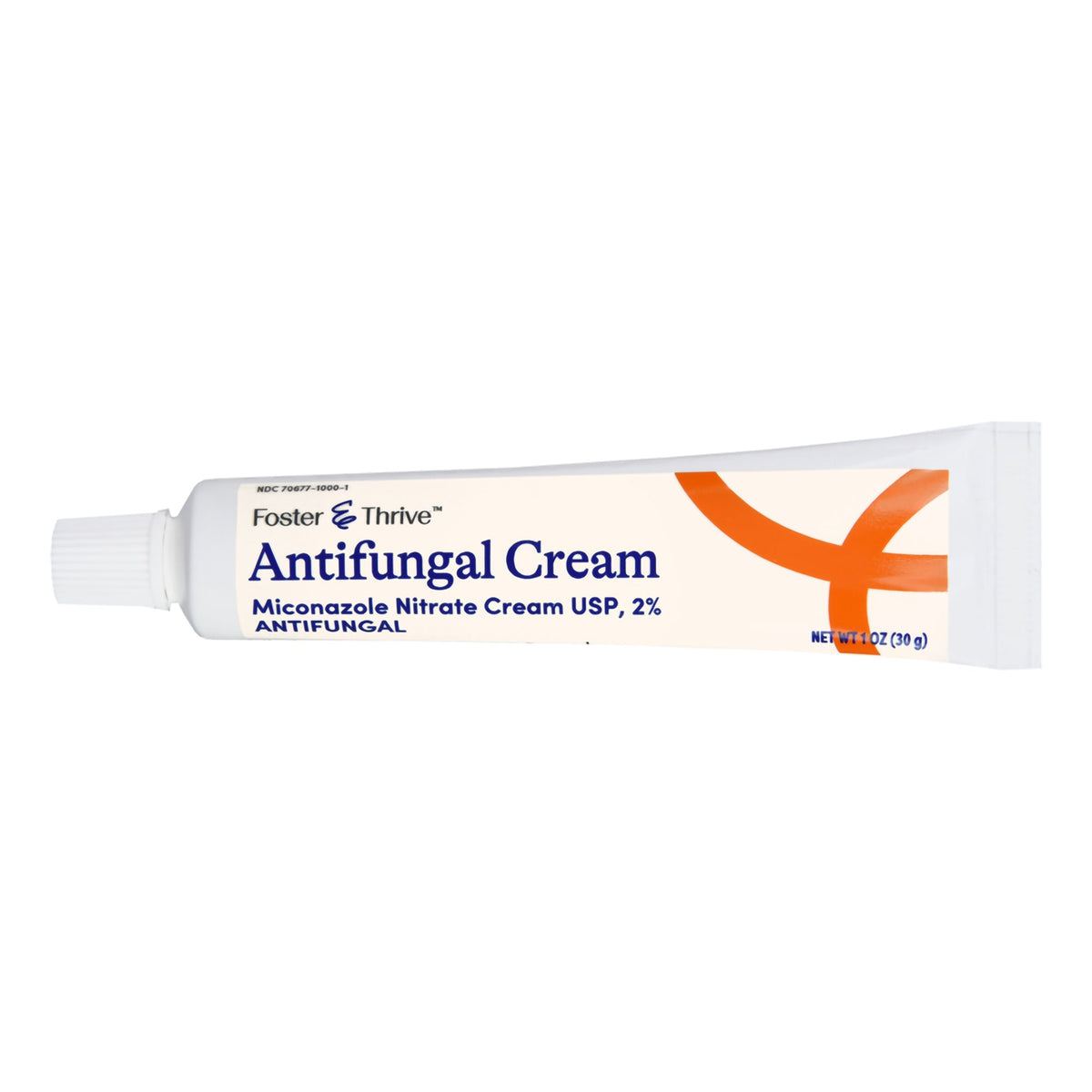 Foster & Thrive Antifungal Cream Miconazole Nitrate 2%-Antifungal Foster & Thrive 2% Strength Cream 1 oz. Tube