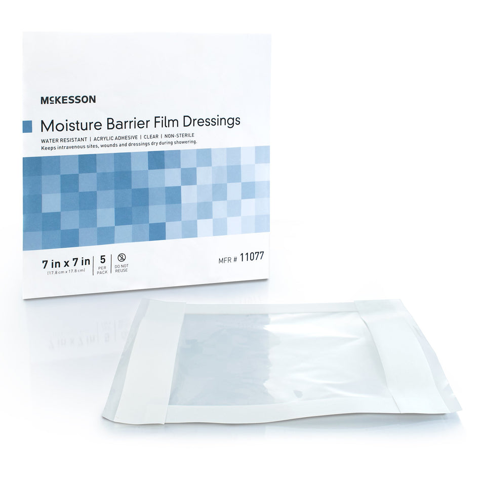 McKesson Wound Protector, Small-IV Site Barrier Protector McKesson 7 X 7 Inch