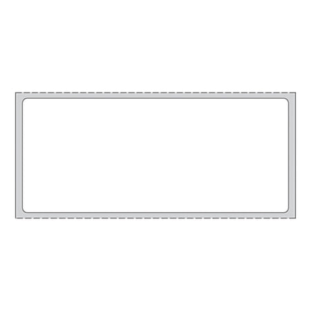 PDC White Blank Thermal Label, 1-1/2 x 3-1/2 Inch-Blank Label pdc Thermal Label White Paper 1-1/2 X 3-1/2 Inch