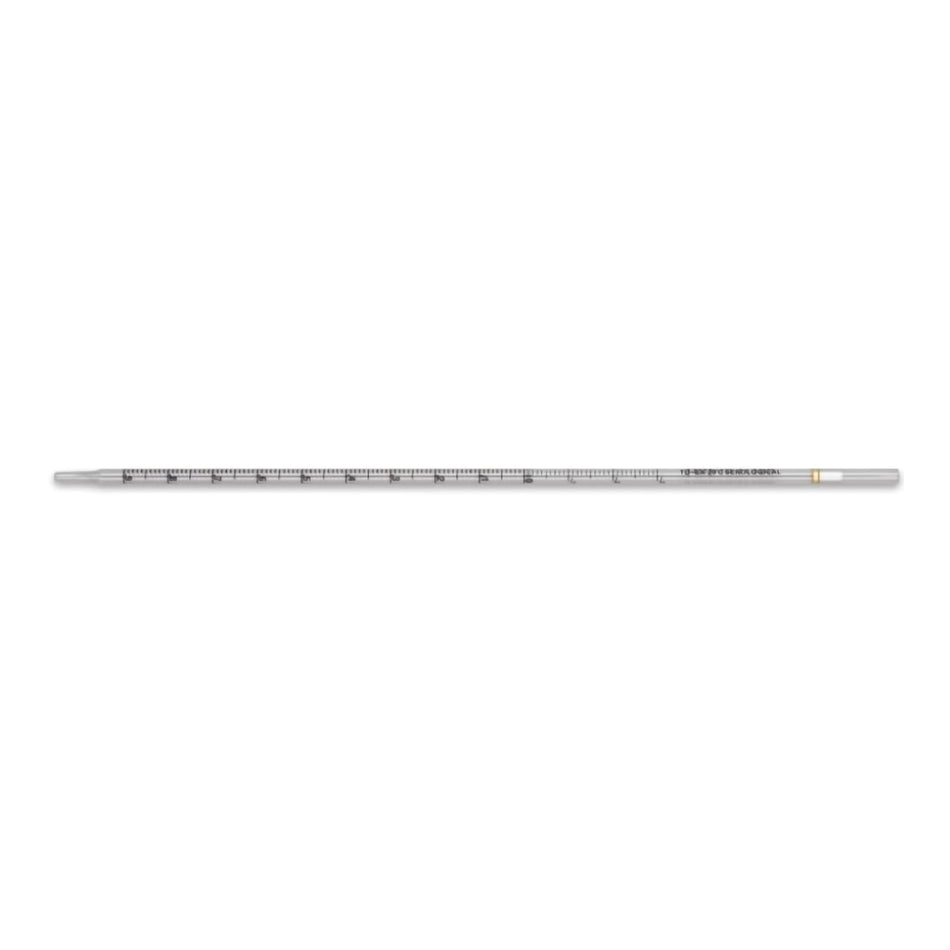 McKesson Serological Pipette, 1 mL-McKesson Serological Pipette 1 mL 0.01 mL Graduation Increments / 0.03 mL Negative Graduations Sterile