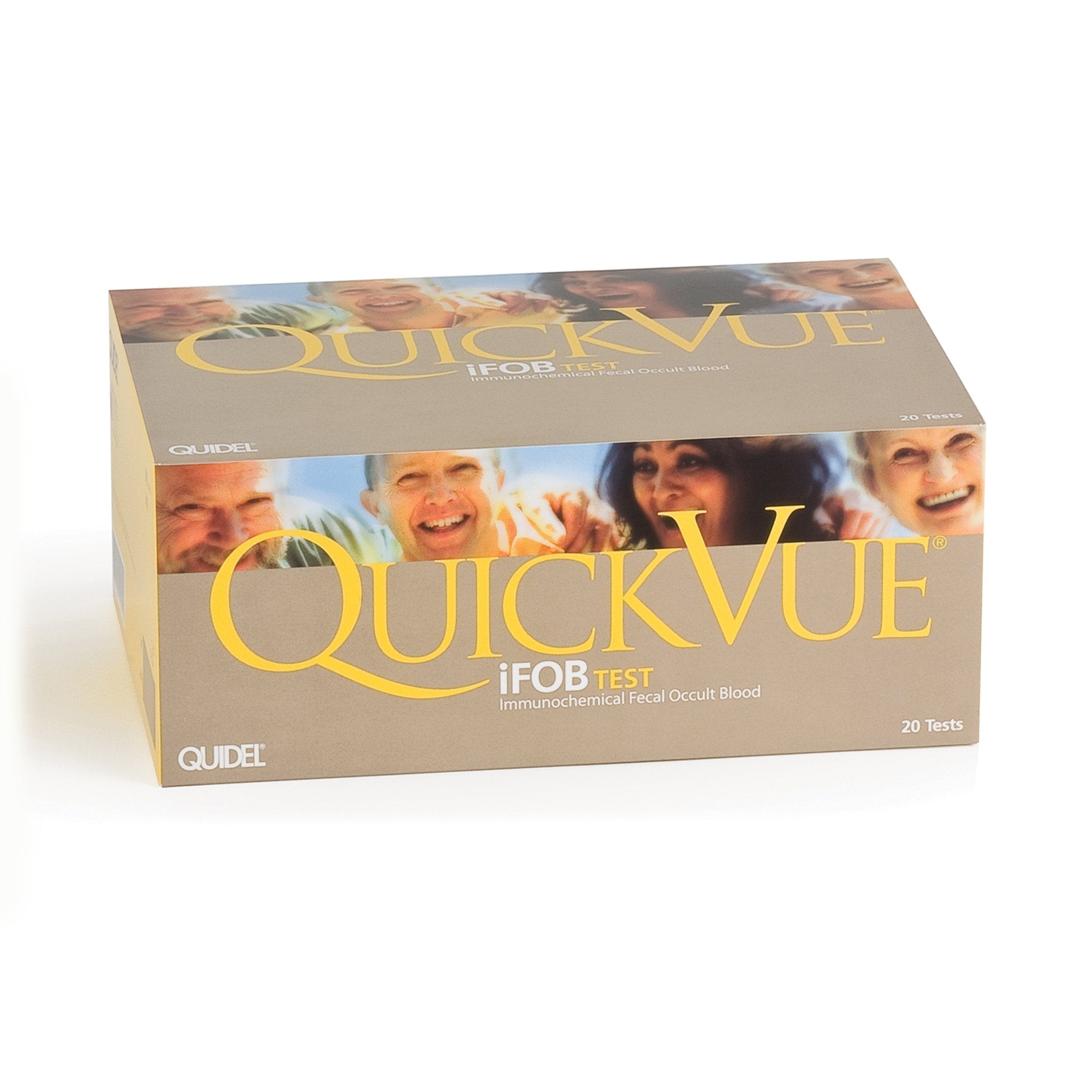 QuickVue® iFOB or FIT Colorectal Cancer Screening Test Kit - Clinical Laboratory>Test Kits - Quidel