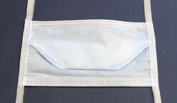 Secure-Gard Secure Bill Surgical Mask-Surgical Mask Cardinal Health ASTM Level 1 Tie Closure One Size Fits Most