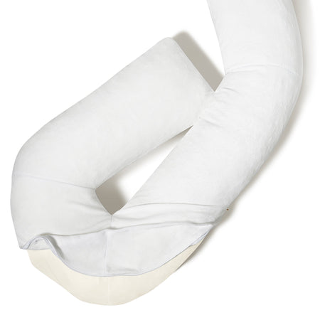 MedCline Therapeutic Body Pillowcase, White, Small-"Body Pillow Cover MedCline� Small, White"