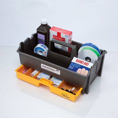 Carry Caddy with Drawer-Carry Caddy with Drawer 6.81 X 9.19 X 14.75 Inch HDPE