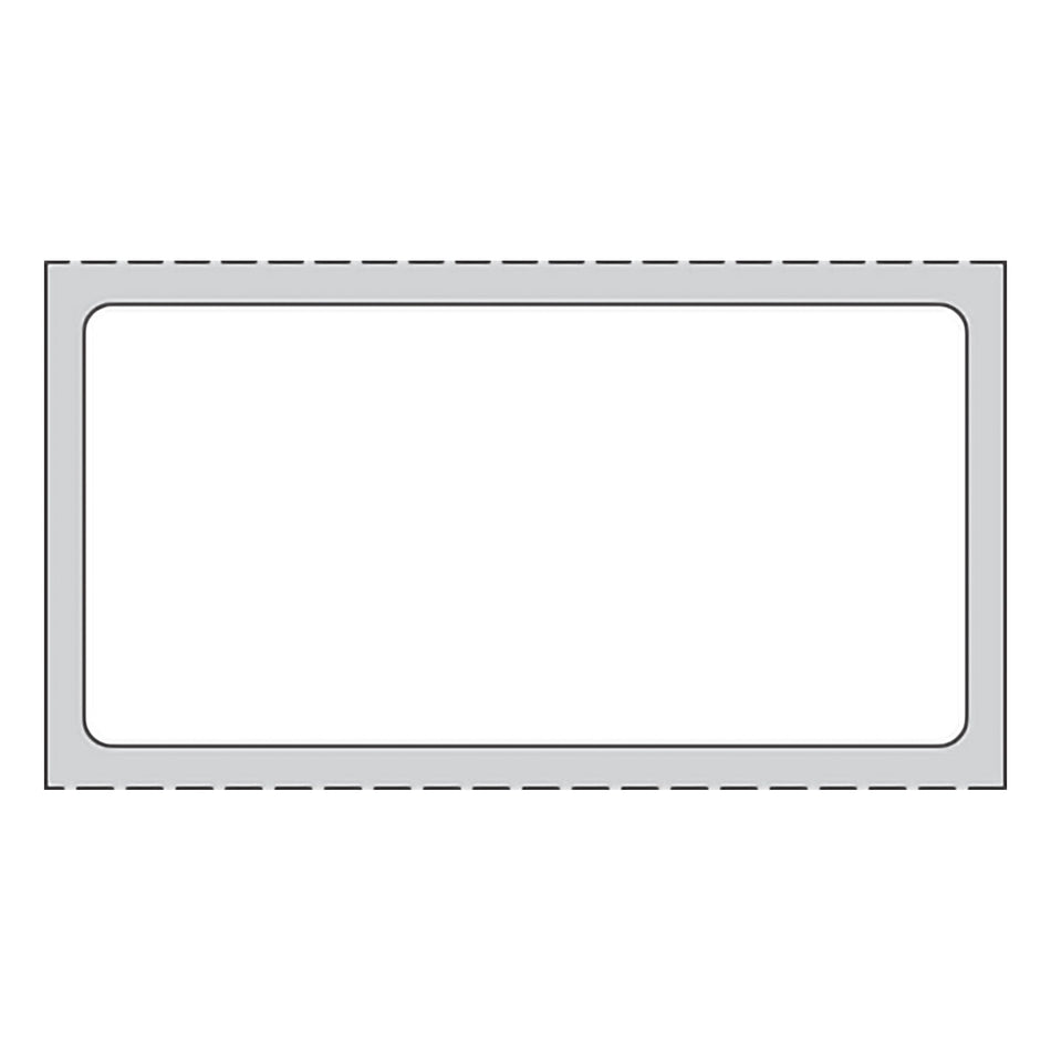 PDC White Blank Thermal Label, 1 x 2 Inch-Blank Label Thermal Label White Paper 1 X 2 Inch