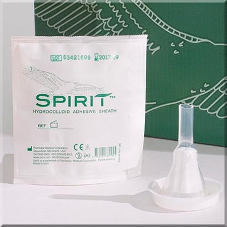 Spirit2 Male External Catheter-Male External Catheter Spirit2 Self-Adhesive Band Hydrocolloid Silicone Intermediate