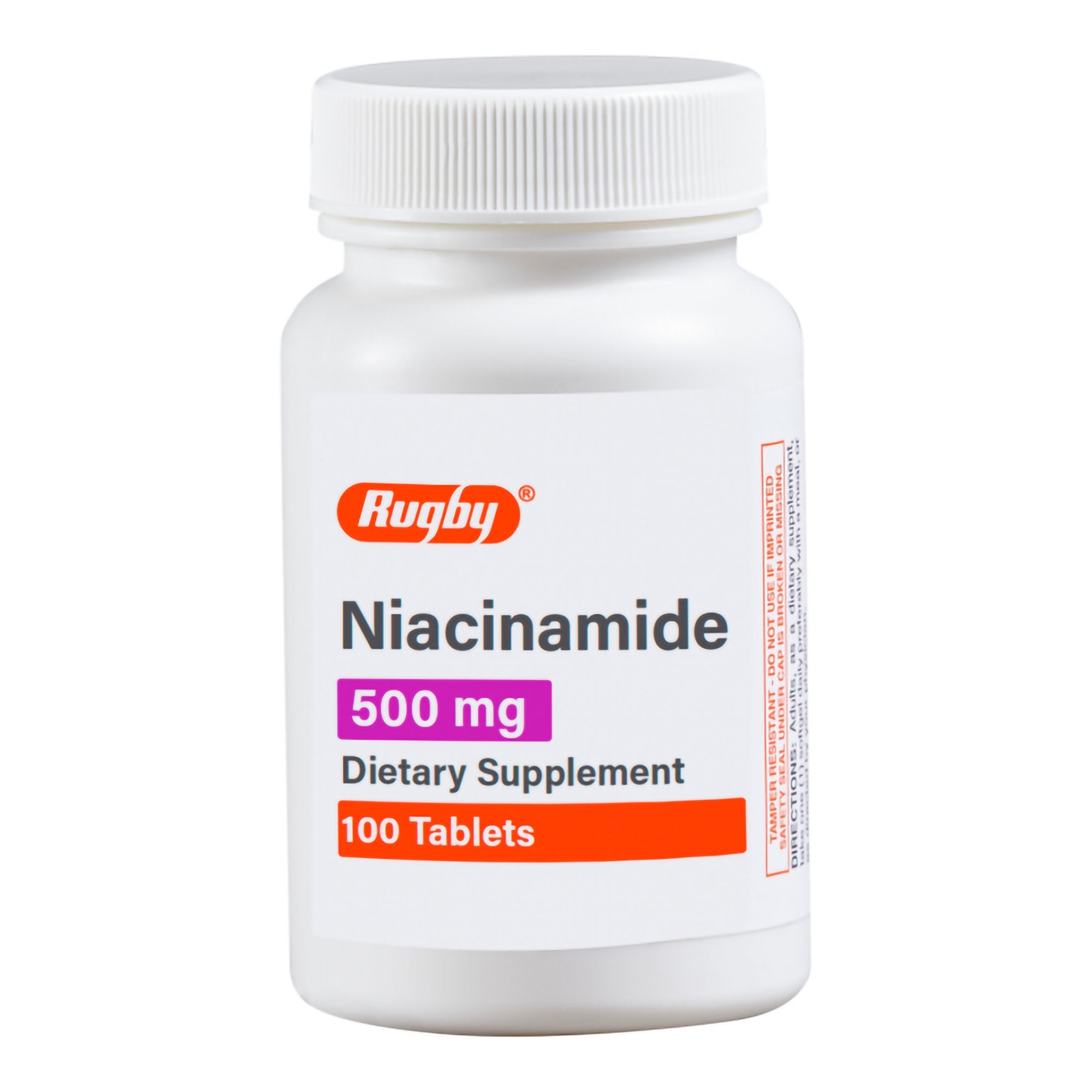 Rugby® 500-mg Niacinamide Dietary Supplement - Pharmaceuticals>Over the Counter>Nonprescription Vitamins and Minerals - Ma...