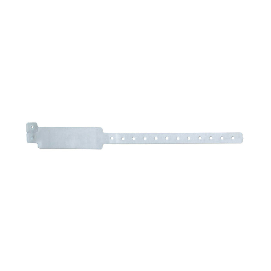 Veri-Color Identification Band, 12 13 Inch, Clear-Identification Wristband Veri-Color Write On Band Permanent Snap Without Legend