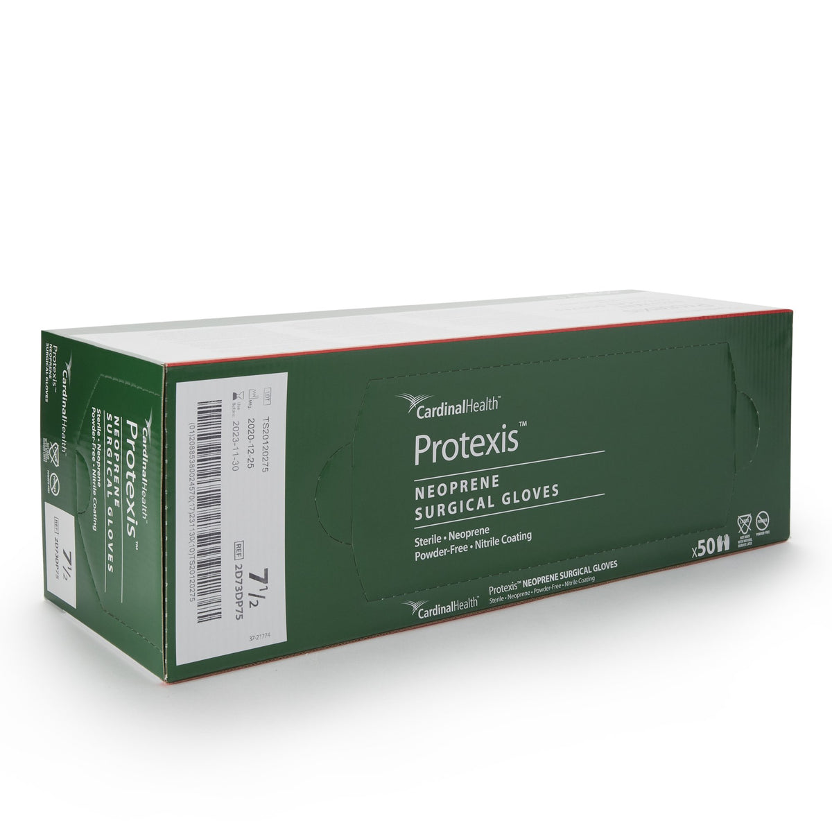 Protexis™ Polychloroprene Surgical Glove, Size 7.5, Ivory - Gloves>Surgical Gloves - Cardinal