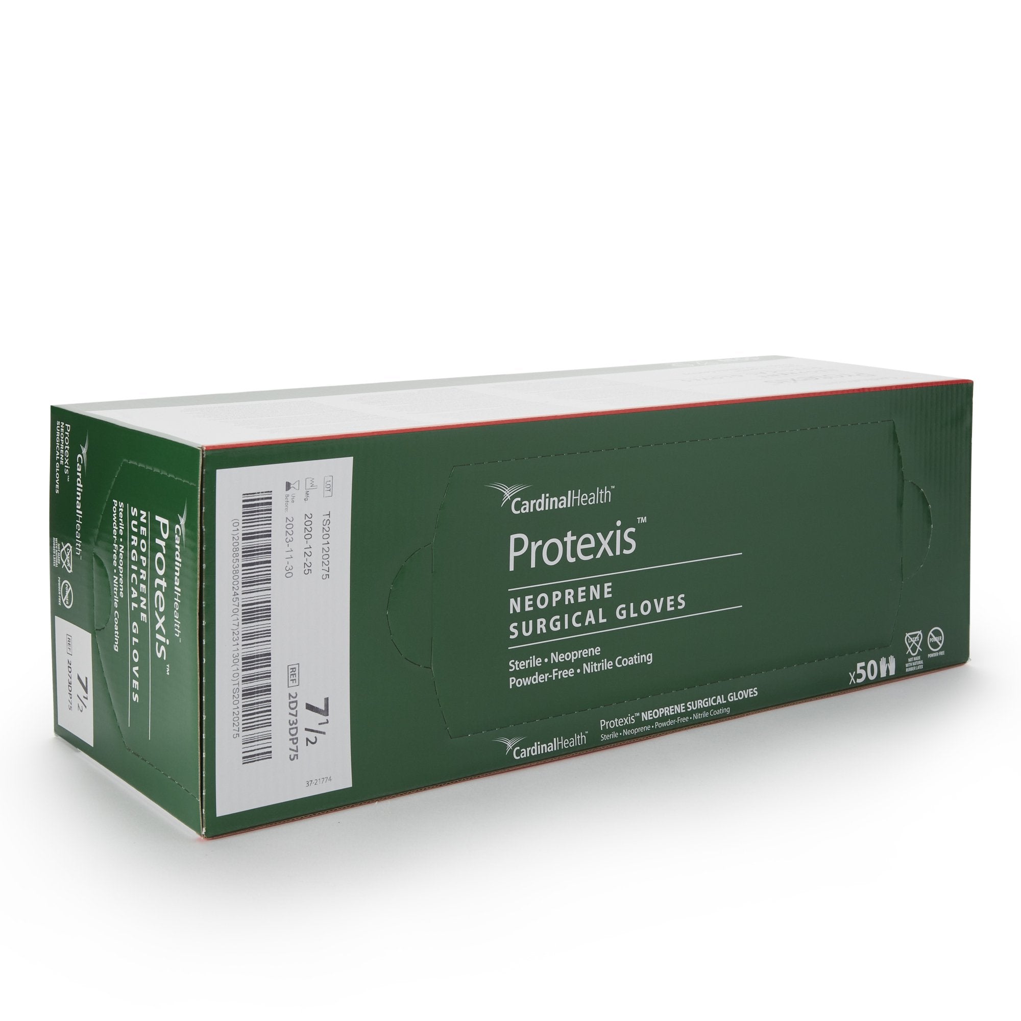 Protexis™ Polychloroprene Surgical Glove, Size 7.5, Ivory - Gloves>Surgical Gloves - Cardinal