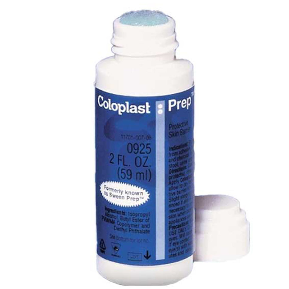 Coloplast Prep Barrier Film-Skin Barrier Applicator Coloplast Prep 50 to 75% Strength Propan-2-ol Applicator Bottle NonSterile