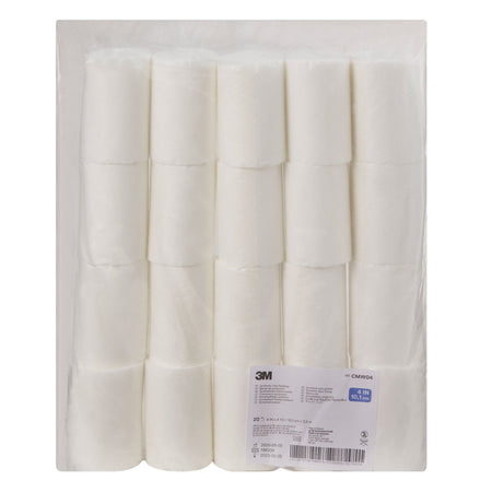 3M White Polyester Undercast Cast Padding, 4 Inch x 4 Yard-Cast Padding Undercast 3M Synthetic 4 Inch X 4 Yard Polyester NonSterile