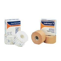 Cover Roll Stretch Orthopedic Corrective Tape-Dressing Retention Tape with Liner Cover-Roll Stretch White 2 Inch X 10 Yard Nonwoven Polyester NonSterile