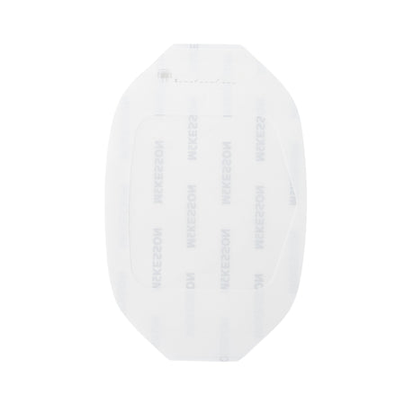 McKesson Octagonal Sterile Dressing with Frame-Style Delivery, 4 x 4-3/4 Inch, Transparent-Transparent Film Dressing McKesson 4 X 4-3/4 Inch Frame Style Delivery Octagon Sterile