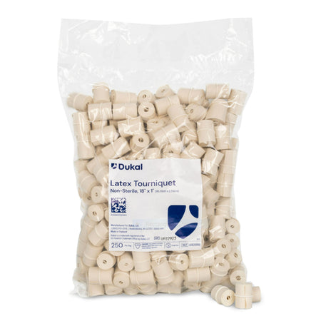 Tourniquet Strap Dukal™ 18 Inch Length Rolled / Banded Latex - IV Therapy>Tourniquets - Dukal