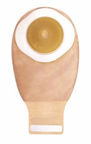 Esteem + One-Piece Drainable Transparent Filtered Ostomy Pouch, 12-Inch Length, 7/8 Inch Stoma-"Ostomy Pouch Esteem+ One-Piece System 12 Inch Length Convex, Pre-Cut 7/8 Inch Stoma Drainable"