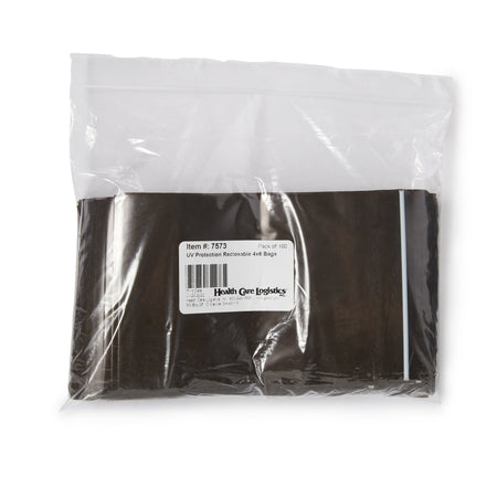 Minigrip Zippit Pharmacy Bag-Pharmacy Bag Zippit 4 X 6 Inch Amber Zip Closure