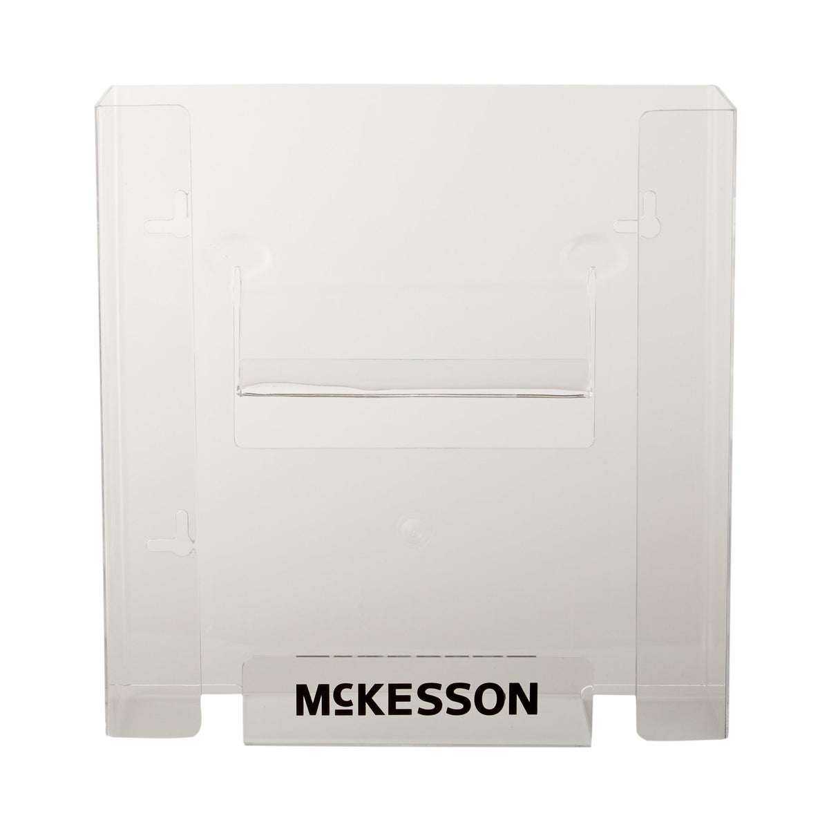 McKesson Glove Box Holder, 4 x 10 x 10 Inch-Glove Box Holder McKesson Horizontal or Vertical Mounted 2-Box Capacity Clear 4 X 10 X 10-3/4 Inch Plastic