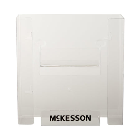McKesson Glove Box Holder, 4 x 10 x 10 Inch-Glove Box Holder McKesson Horizontal or Vertical Mounted 2-Box Capacity Clear 4 X 10 X 10-3/4 Inch Plastic