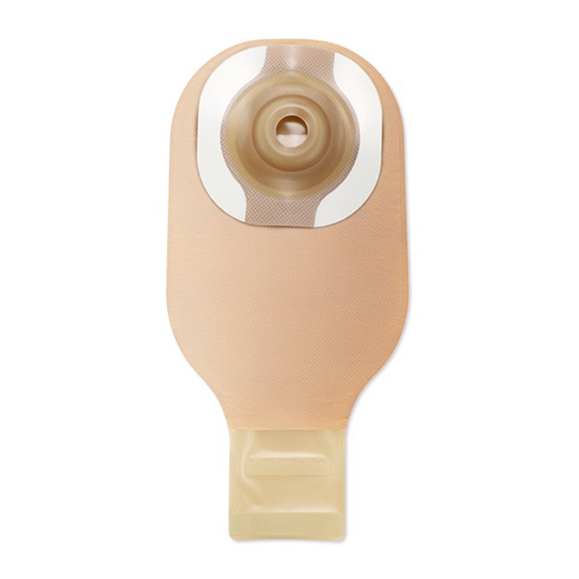 Premier One-Piece Drainable Beige Ostomy Pouch, 12-Inch Length, Up to 1-Inch Stoma-"Ostomy Pouch Premier One-Piece System 12 Inch Length Convex, Trim to Fit Up to 2 Inch Stoma Drainable"