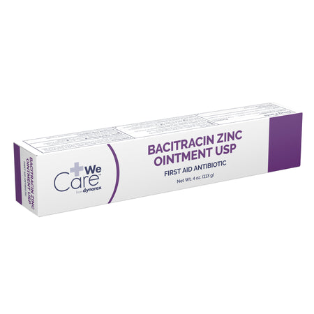 WeCare Bacitracin Zinc First Aid Antibiotic-First Aid Antibiotic WeCare Ointment 4 oz. Tube