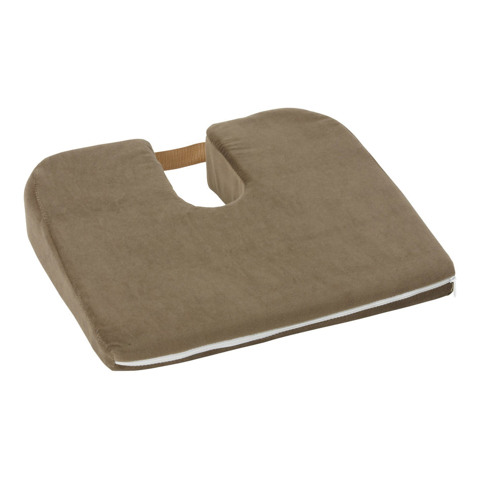 DMI Foam Coccyx Support Seat Cushion-Coccyx Relief Seat Cushion DMI Sloping 15 W X 14 L X 3 to 1-1/2 D Inch Foam