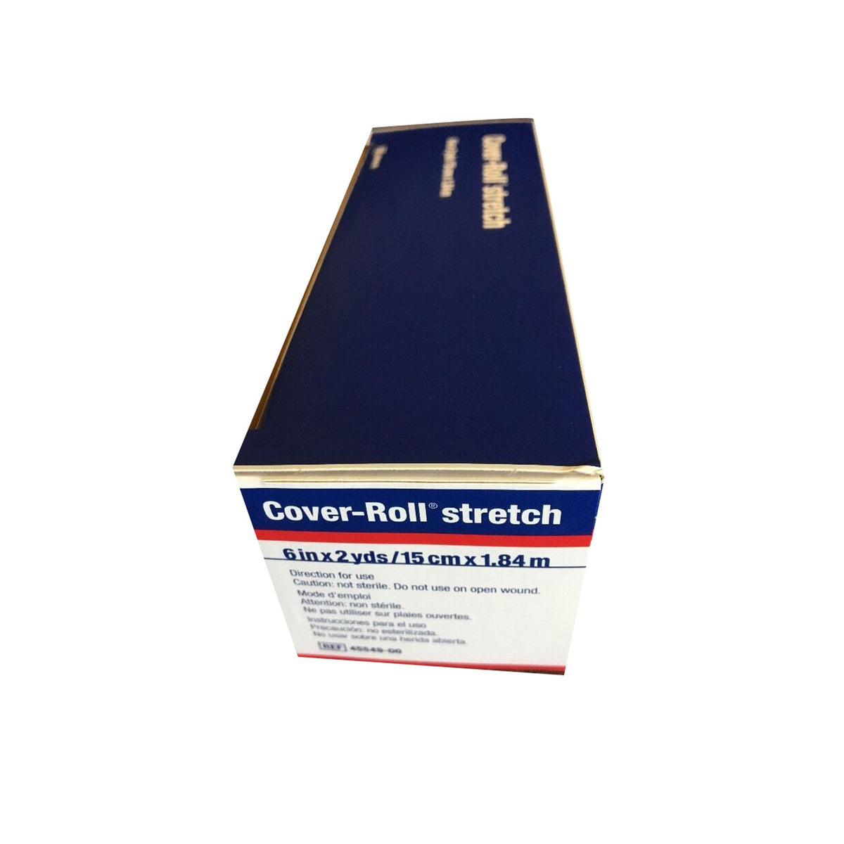 Cover-Roll Stretch Dressing Retention Tape with Liner, 6 Inch x 2 Yard, White-Dressing Retention Tape with Liner Cover-Roll Stretch White 6 Inch X 2 Yard Nonwoven Polyester NonSterile