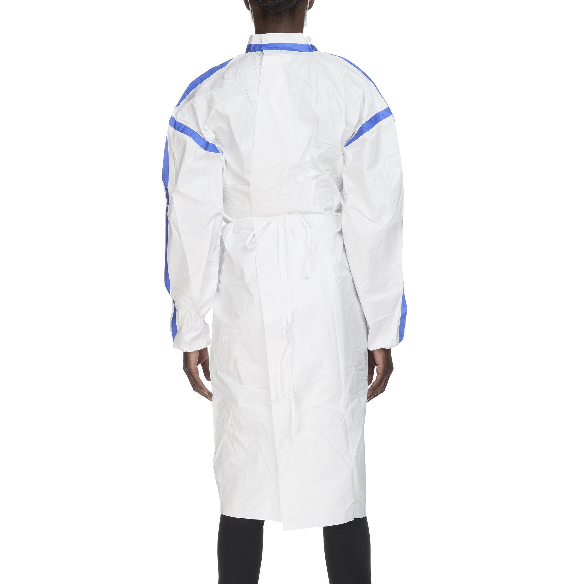 Chemotherapy Procedure Gown One Size Fits Most White Sterile ASTM F739-12 Disposable - Apparel>Gowns>Staff Gowns - TrueCar...
