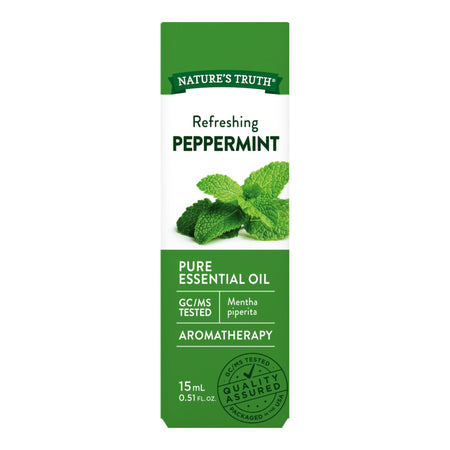 Nature's Truth Peppermint Aromatherapy Essential Oil-Essential Oil Nature's Truth 15 mL