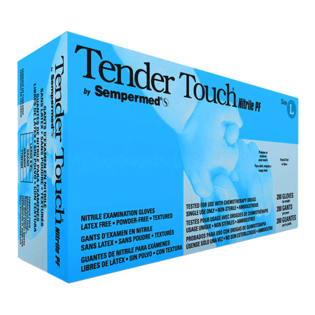 Tender Touch® Nitrile Exam Glove, Large, Lavender - Gloves>Exam Gloves - Harps USA Inc